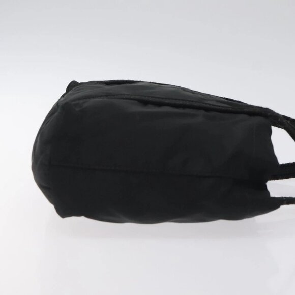 PRADA Mini Tote Bag Nylon Black Silver Auth bs26580 - Picture 4 of 14